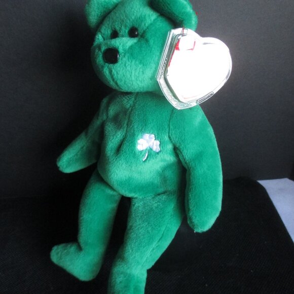 ERIN THE BEAR BEANIE BABY BY TY 1997 RETIRED 6 TAG ISSUES
